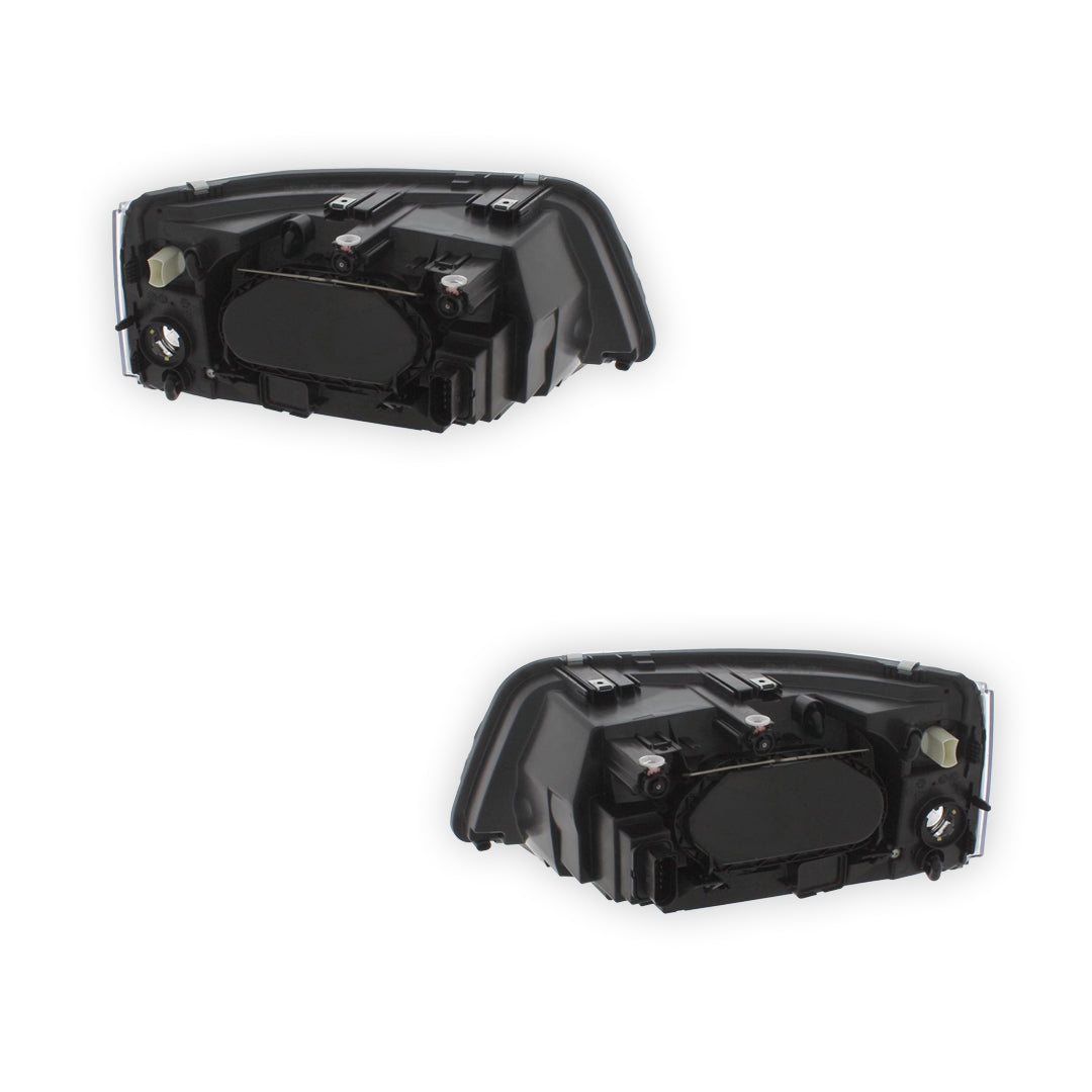 Volkswagen Transporter T5 Caravelle Black Headlights 2003 - 2010 OEM-Style Aftermarket Left & Right