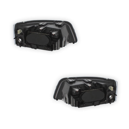 Volkswagen Transporter T5 Caravelle Black Headlights 2003 - 2010 OEM-Style Aftermarket Left & Right