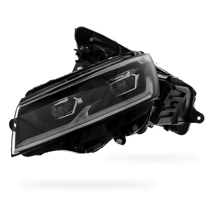 Volkswagen Transporter T6.1 Black Headlights 2019 - 2023 OEM-Style Aftermarket Left & Right